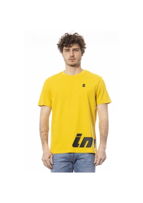 Invicta Yellow Cotton T-Shirt - M