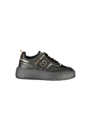 Laura Biagiotti Black Polyester Women Sneaker - EU37/US7
