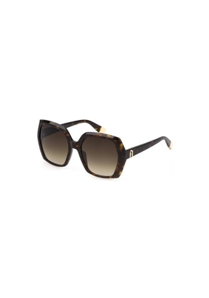 Brown Haircalf Sunglasses