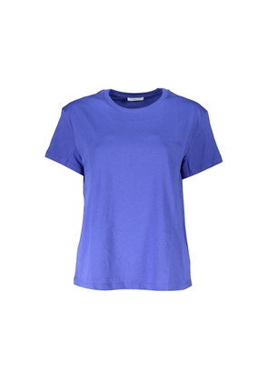 Chic Crew Neck Logo Tee in Organic Cotton - XS