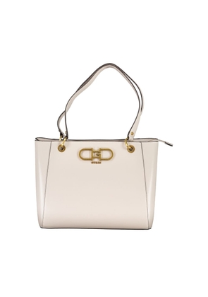 Brown Polyethylene Women Handbag