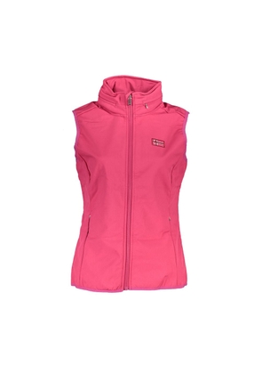 Pink Polyester Jackets & Coat - M
