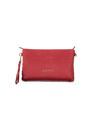 Red Polyethylene Women Handbag