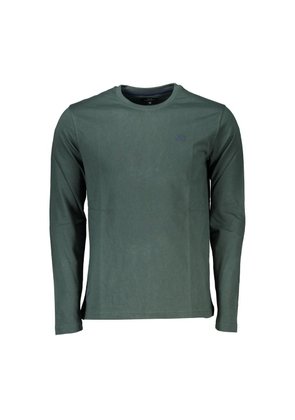 Green Cotton T-Shirt - L