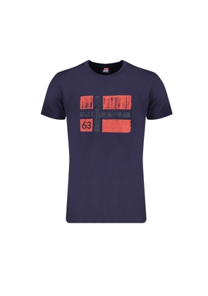 Blue Cotton T-Shirt - M