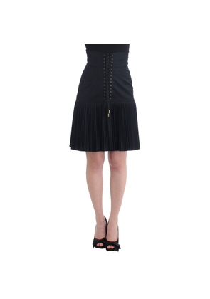 Black Wool Skirt - IT40