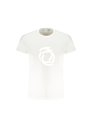 White Cotton T-Shirt - M