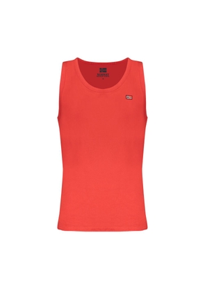 Red Cotton Shirt - M