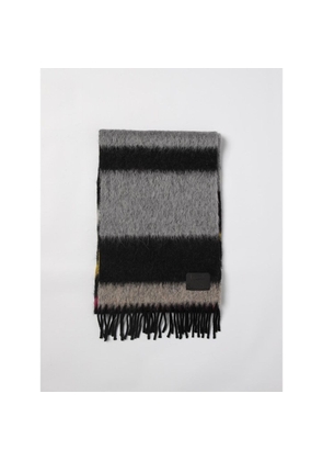 Paul Smith Gray Wool Scarf