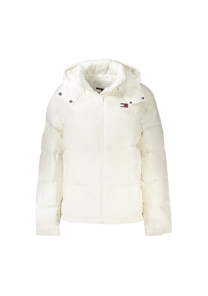 White Polyester Women Jacket - XL