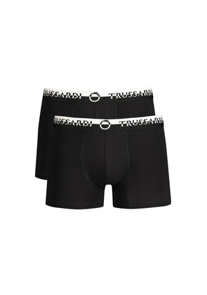 Trussardi Black Cotton Underwear - M
