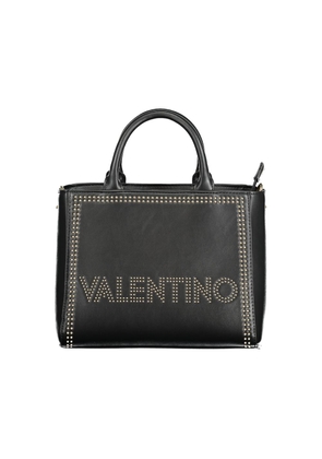 Black Polyethylene Women Handbag