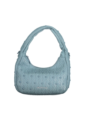 Blue Polyethylene Women Handbag