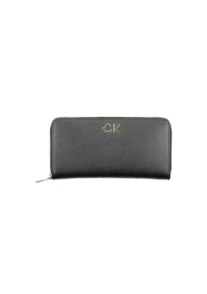 Black Polyethylene Women Wallet