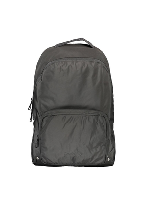 Black Polyester Backpack