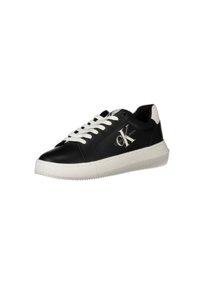 Black Leather Women Sneaker - EU36/US6
