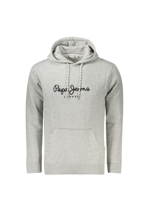 Pepe Jeans Gray Cotton Men Sweater - M