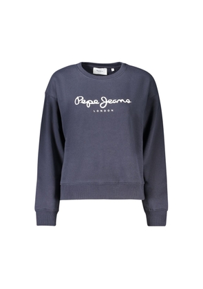 Pepe Jeans Blue Cotton Sweatshirt - L