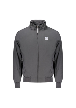 North Sails Black Polyester Jackets & Coat - S