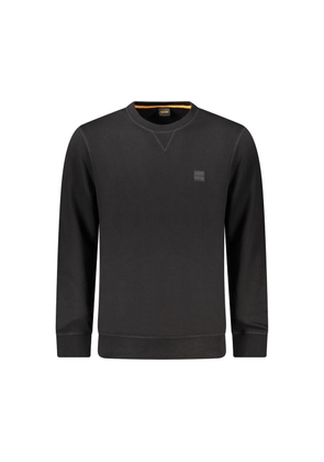 Black Cotton Sweater - XL