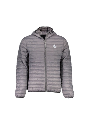 Brown Polyamide Men Jacket - L