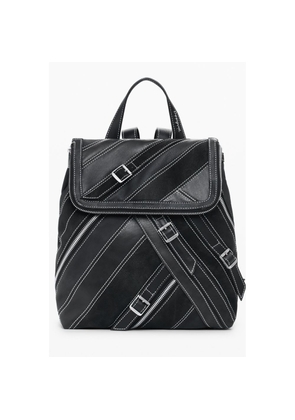 Desigual Black Polyethylene Women Backpack