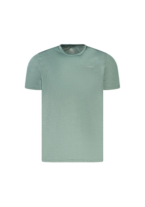 Green Polyester T-Shirt - S