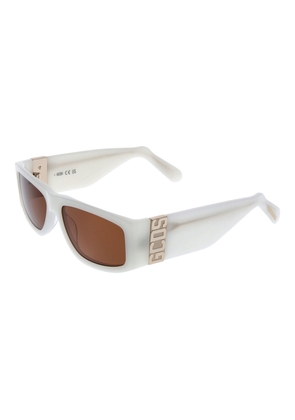 White Unisex Sunglasses