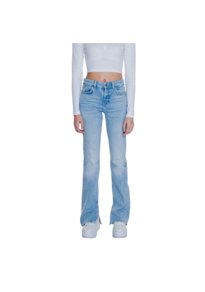 Light Blue Cotton Jeans & Pant - W33