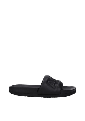 Black Leather Slipper - EU40/US7