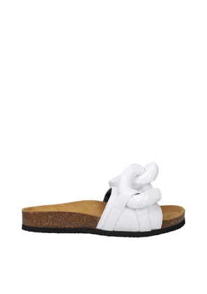 White Leather Slipper - EU35/US5