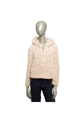 Beige Polyester Jackets & Coat - S