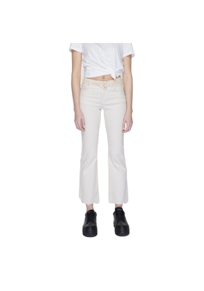 Beige Cotton Bootcut Jean - XL/32