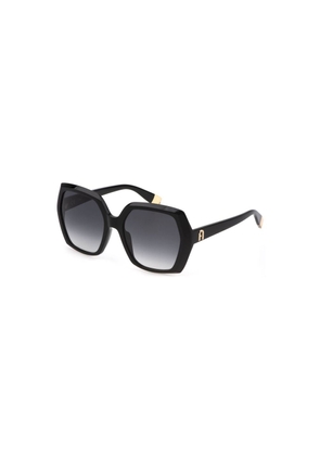 Black Haircalf Sunglasses