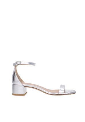 Gray Leather Sandal - EU35.5/US5.5