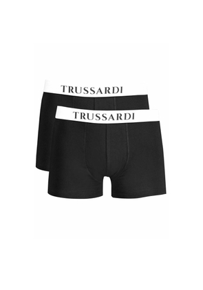 Trussardi Black Cotton Underwear - M