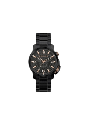 Police Black Stainless Steel Dress Watch