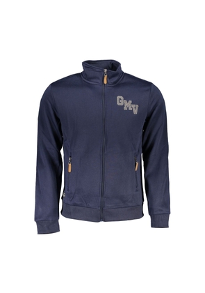 Gianmarco Venturi Blue Cotton Sweatshirt - M