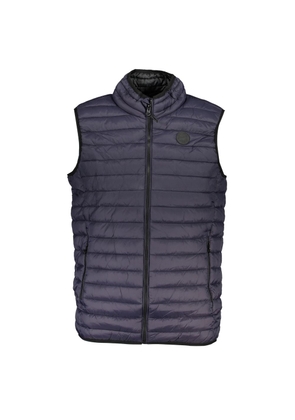 Gianmarco Venturi Blue Polyamide Sleveless Jacket - S