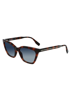 Karl Lagerfeld Brown Injected Sunglasses