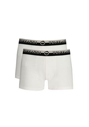 Trussardi White Cotton Underwear - M