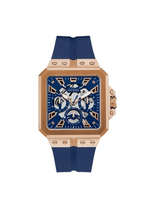 Guess Blue Synthetic Sport Watch