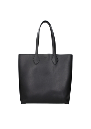 Salvatore Ferragamo Black Leather Shoulder Bag