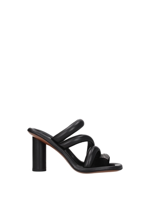 Black Leather Sandal - EU36/US6