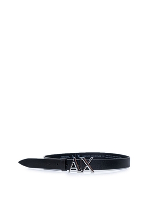 Black Leather Belt - 75 cm / 30 Inches