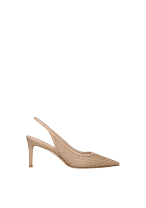 Beige Leather Sandal - EU37/US7