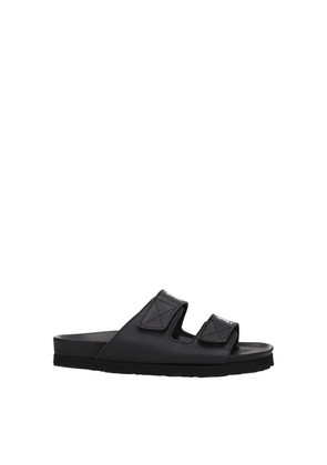 Black Leather Sandal - EU36/US6