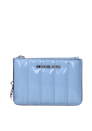 Michael Kors Light Blue Leather Wallets