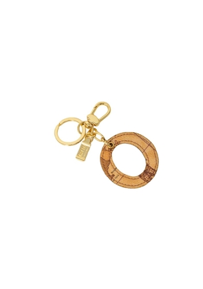 Beige Polyethylene Keychain