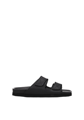 Black Leather Slipper - EU40/US7